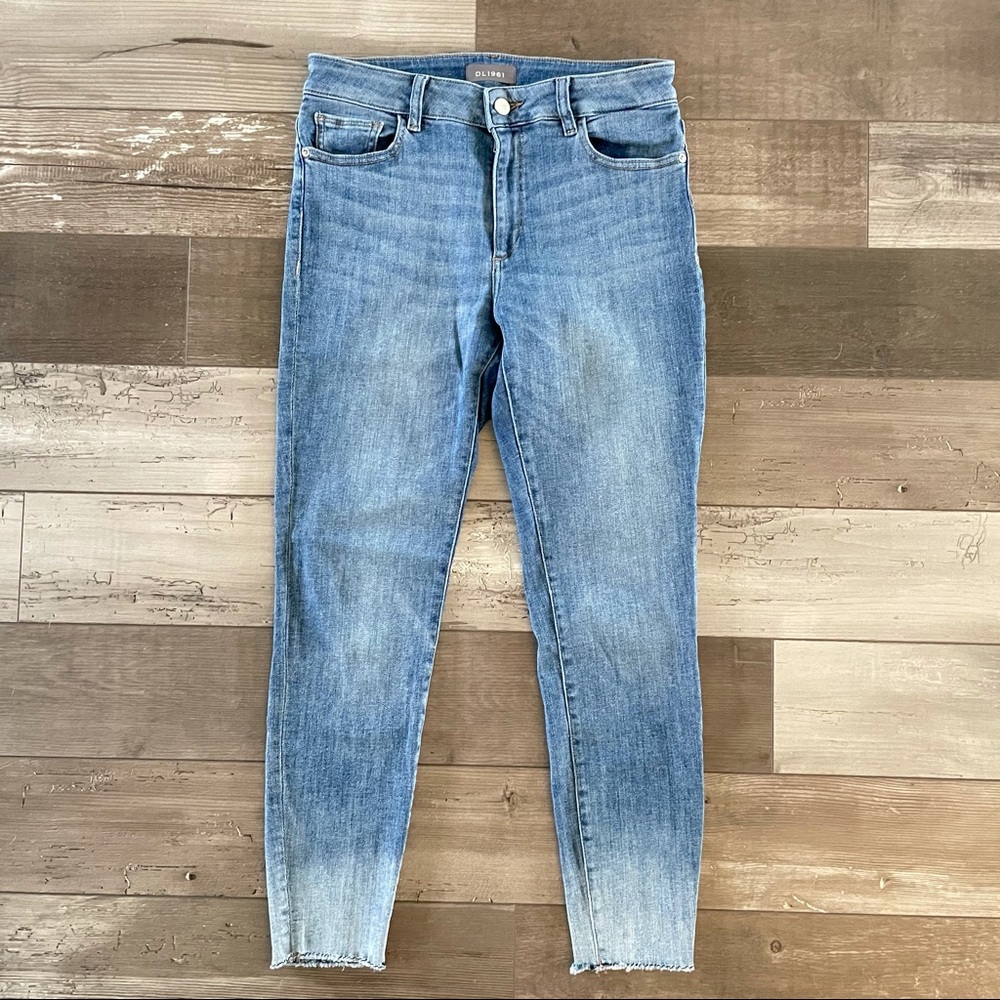 Dl1961 Florence Crop Mid Rise Instasculpt Jeans